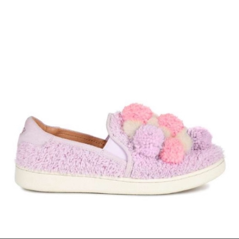 UGG Ricci Plush Pompom Slip-On Sneakers - Picture 4 of 8